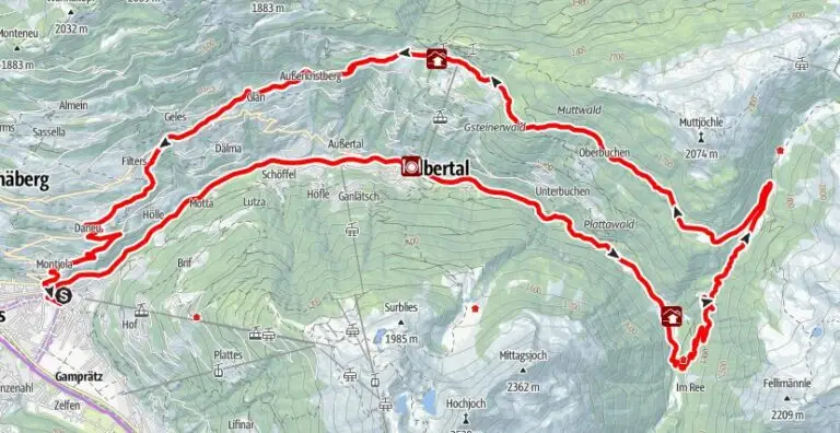 M3 Genussrunde - Strecke
