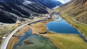 Silvretta Hochalpenstraße im Herbst