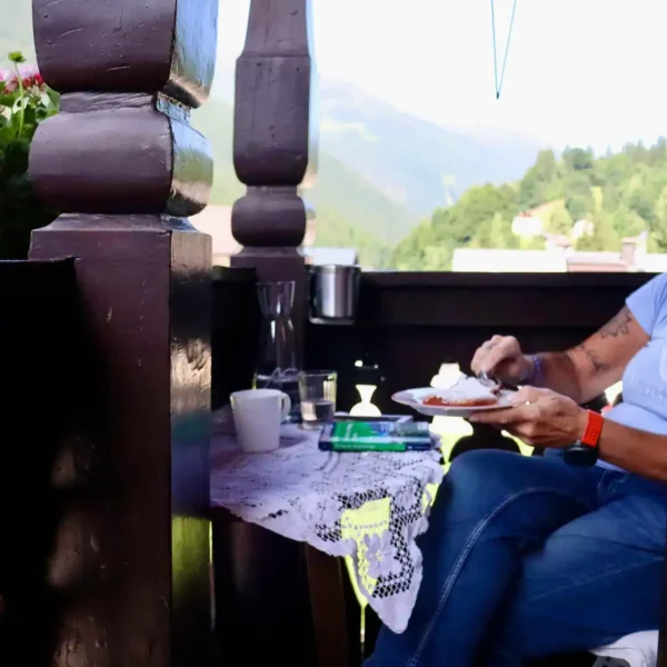 Balkon Ferienwohnung Berta