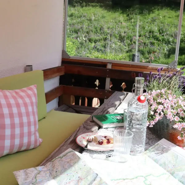 Terrasse Haus Berta Montafon